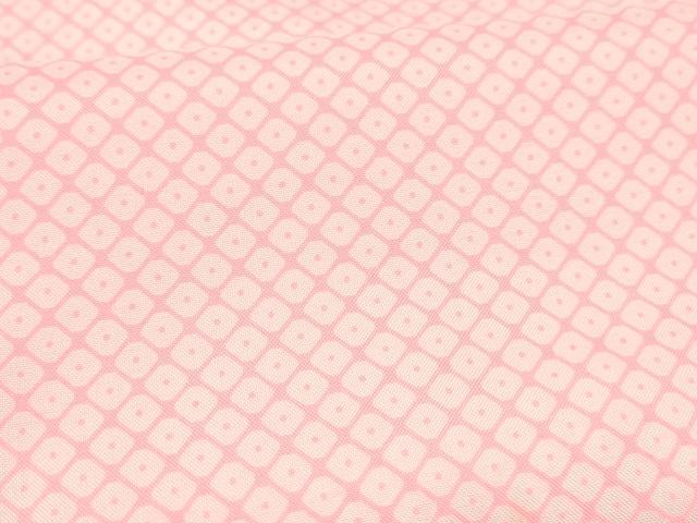 平和屋着物[]女の子　子供　長襦袢　単衣　鹿の子文様　半衿刺繍　洗える着物　DABE7051ma
