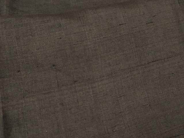 平和屋着物[]男の子　子供　黒紋付　紬地　逸品　DABE7055ma