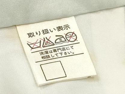 平和屋着物[]お宮参り　男の子　祝着　産着　初着　のしめ　駒刺繍　鷹　鷲　誰が袖松文　銀彩　逸品　DABE7111ma