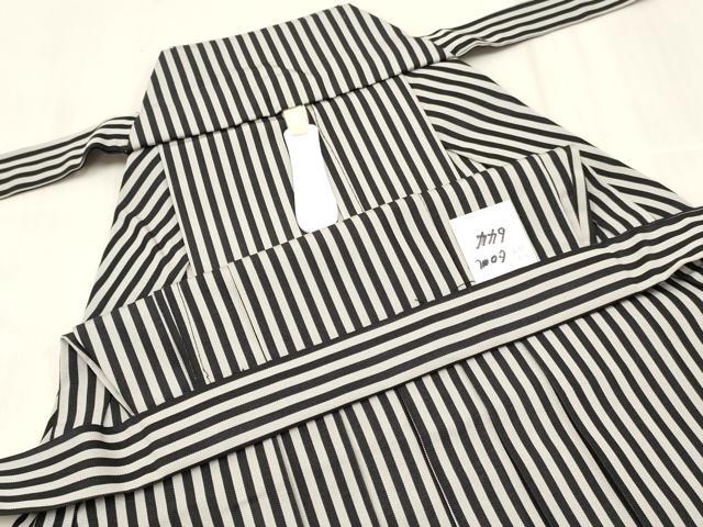 平和屋着物[]男の子　子供　行灯袴　縞　逸品　DABE7146ma