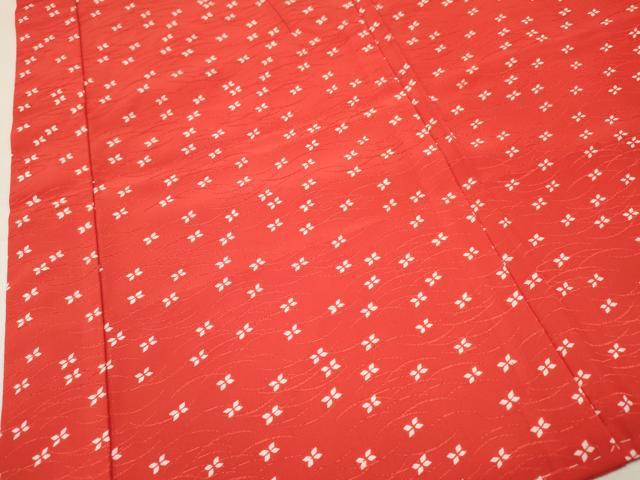平和屋着物[]女の子　子供　長襦袢　無双仕立て　舞蝶文　半衿刺繍　逸品　DABE7194ma