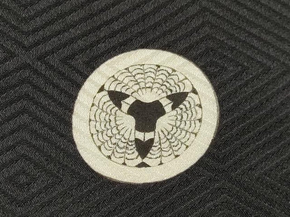 平和屋着物[]七五三　男の子　祝着　龍　兜　風景松文　金彩　逸品　DABE7195ma