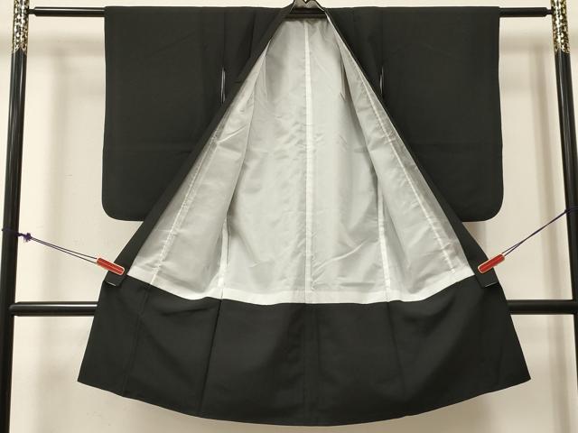 平和屋着物[]七五三　男の子　祝着・行灯袴セット　黒地　DABE7220ma