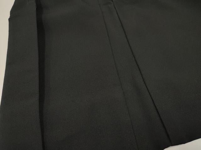 平和屋着物[]七五三　男の子　黒紋付羽織　逸品　DABE7222ma