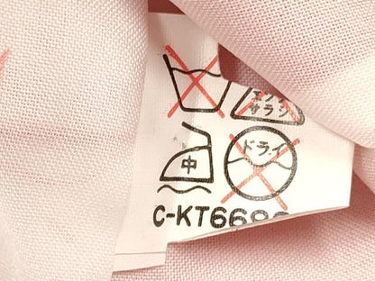 平和屋着物[]七五三　女の子　３歳　祝着　三つ身　扇花文　金彩　逸品　DABE7241ma