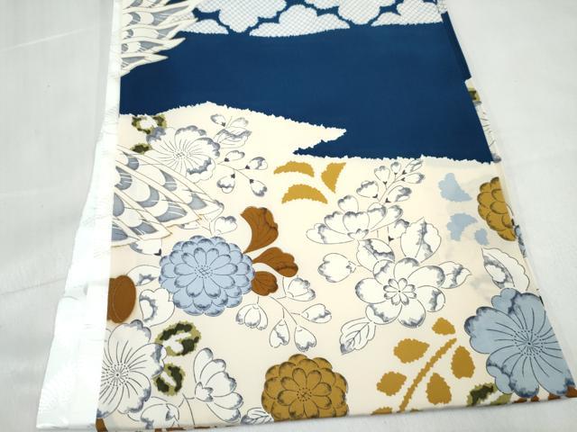 平和屋着物[]お宮参り　男の子　祝着　産着　初着　のしめ　鷹　鷲　辻が花　金彩　逸品　DABE7273ma