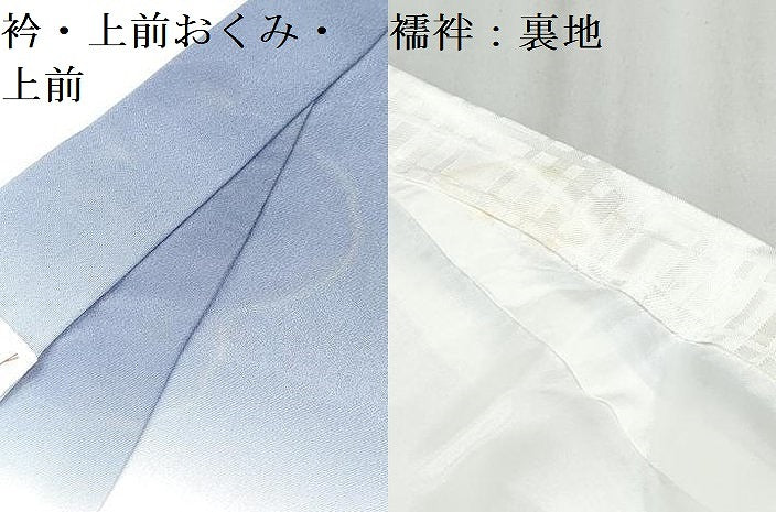 平和屋着物[]お宮参り　男の子　祝着　産着　初着　のしめ　鷹　鷲　風景松文　暈し染め　金彩　逸品　DABE7281ma