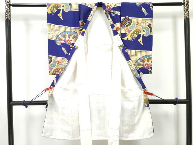 平和屋着物[]お宮参り　男の子　祝着　産着　初着　のしめ　龍　兜　逸品　DABE7282ma