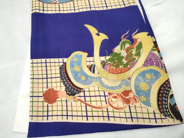 平和屋着物[]お宮参り　男の子　祝着　産着　初着　のしめ　龍　兜　逸品　DABE7282ma
