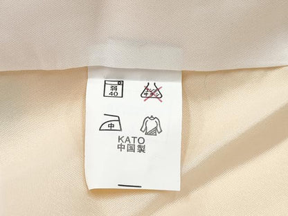 平和屋着物[]七五三　女の子　７歳　祝着　四つ身　舞花文　暈し染め　金彩　洗える着物　DABE7302ma
