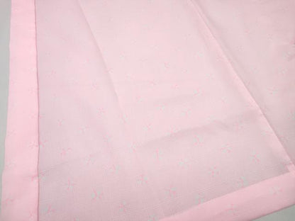 平和屋着物[]女の子 子供 長襦袢 無双仕立て 舞花文 半衿刺繍 DABE7343ma