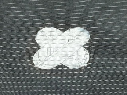 平和屋着物＊夏物　お宮参り　男の子　祝着　産着　初着　のしめ　絽　駒刺繍　鷹　鷲　立波笹文　暈し染め　銀彩　逸品　DABE7386ma