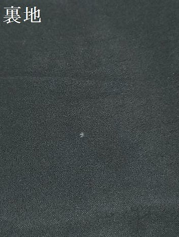 平和屋着物[]女の子　子供　全通柄袋帯　エ霞花文　黒地　金糸　逸品　DABE7479ma