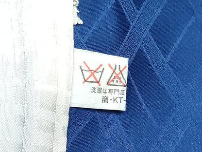 平和屋着物[]七五三　男の子　子供　羽織　亀甲飛鶴文　暈し染め　DABE7507ma