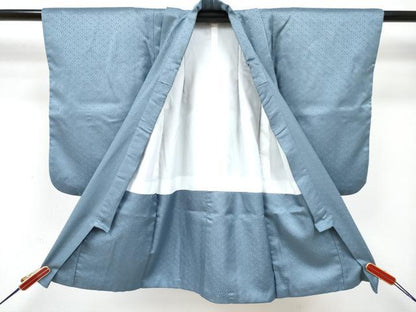 平和屋着物[]七五三　男の子　祝着・羽織・長襦袢(単衣)セット　龍　兜　矢羽松文　暈し染め　金彩　DABE7513ma