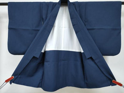 平和屋着物[]七五三　男の子　祝着・羽織・長襦袢(単衣)セット　鷹　鷲　エ霞風景花文　金彩　DABE7515ma