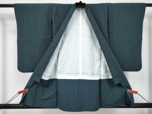 平和屋着物[]七五三　男の子　祝着・羽織・長襦袢(単衣)セット　花夢二　百入茶色　源氏香　色紙重ね丸文　金彩　未使用　DABE7516ma