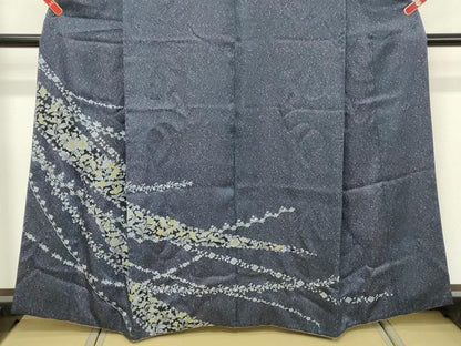 平和屋着物■訪問着　道長花文　正絹　逸品　DABE7621cd