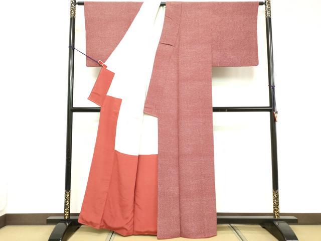 平和屋着物■江戸小紋　大小あられ　正絹　逸品　DABE7629cd