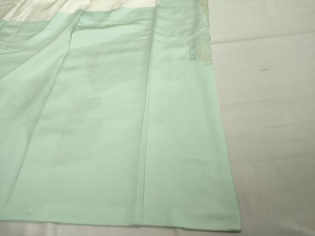平和屋着物■豪華色留袖　寿光織　百人一首　金彩　正絹　逸品　DABE7643cd