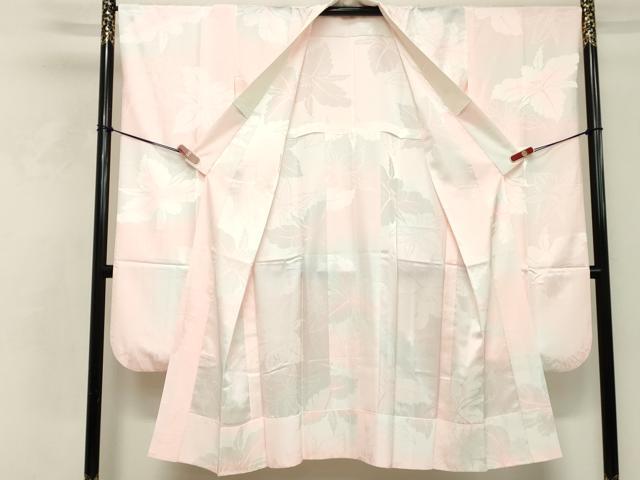 平和屋着物■振袖用長襦袢　無双仕立て　舞花地紋　暈し染め　洗える着物　DABE7646cd