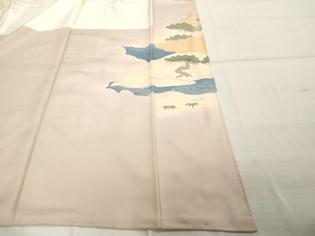 平和屋着物■豪華色留袖　作家物　花鳥文　金彩　正絹　逸品　DABE7650cd