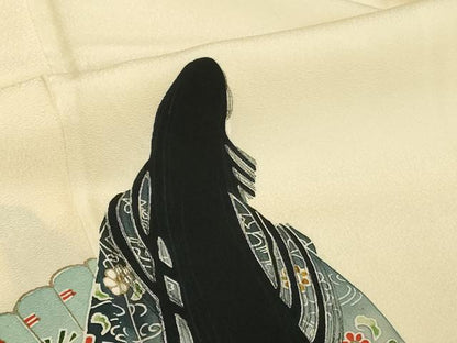 平和屋着物■色留訪問着 女人文 正絹 逸品 DABE7666cd