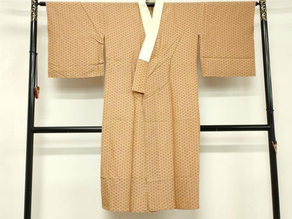 平和屋着物■長襦袢 無双仕立て 麻の葉文様 やまと誂製 正絹 逸品 DABE7674cd