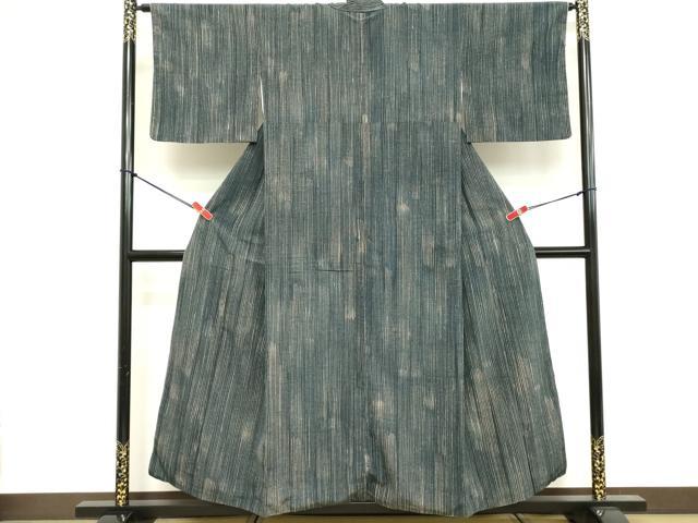 平和屋着物■上質な小紋 間道 正絹 逸品 DABE7688cd