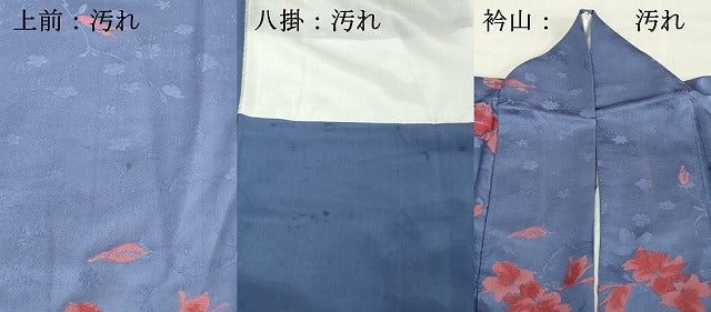 平和屋着物■上質な小紋 舞花文 正絹 逸品 DABE7694cd