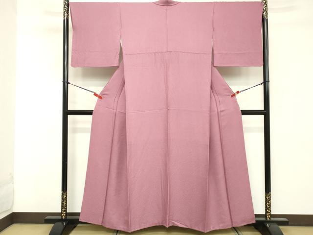平和屋着物■上質な色無地 菖蒲色 正絹 逸品 DABE7720cd