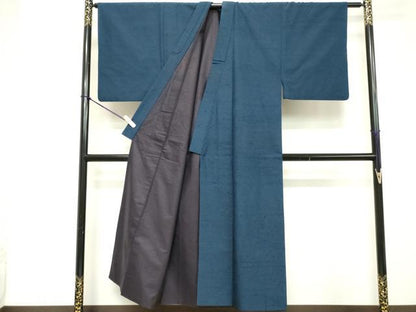 平和屋着物■男性 紬 霞文 正絹 逸品 DABE7727cd
