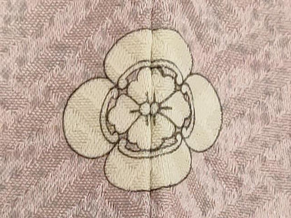 平和屋着物■訪問着 刺繍 草花文 暈し染め 金彩 正絹 逸品 DABE7753cd
