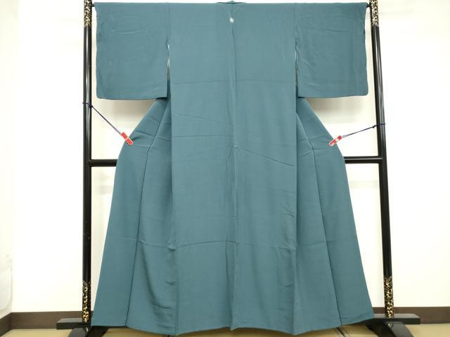 平和屋着物■上質な色無地 薄縹色 正絹 逸品 DABE7760cd
