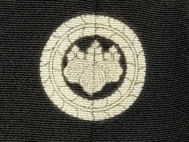 平和屋着物■豪華黒留袖 作家物 御所車花文 正絹 逸品 DABE7765cd