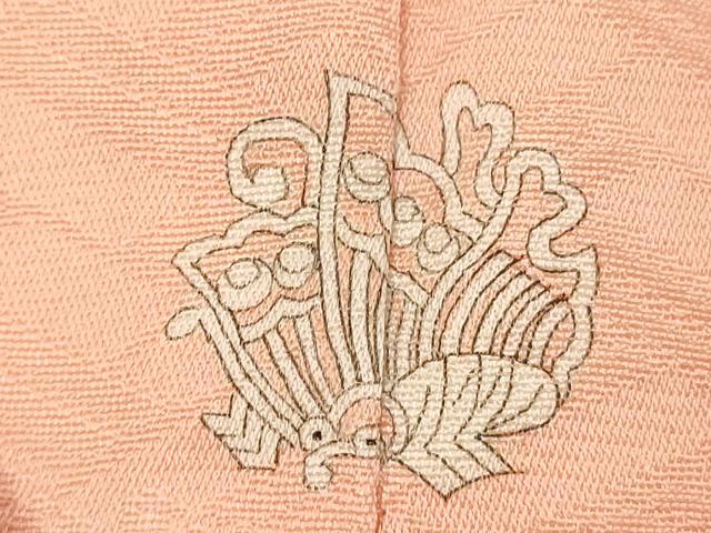 平和屋着物■上質な色無地 吉祥地紋 虹色 正絹 逸品 未使用 DABE7767cd
