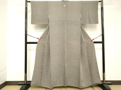 平和屋着物■江戸小紋 鮫小紋柄 正絹 逸品 DABE7775cd