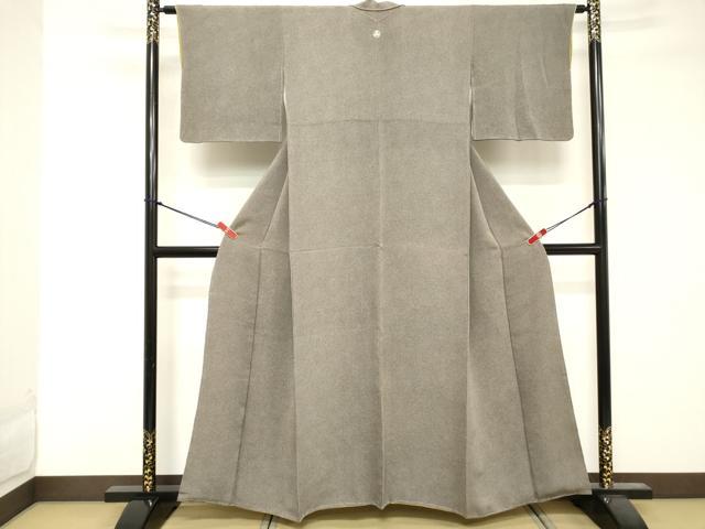 平和屋着物■江戸小紋 鮫小紋柄 正絹 逸品 DABE7775cd