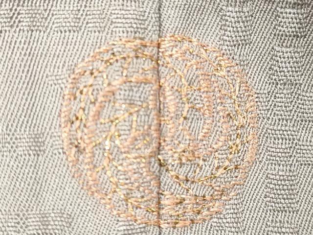 平和屋着物■訪問着 刺繍 草花文 暈し染め 金彩 正絹 逸品 DABE7778cd