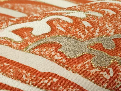 平和屋着物■豪華黒留袖　刺繍　立波鳳凰文　金彩　正絹　逸品　DABE7792cd