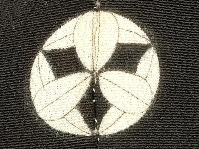 平和屋着物■豪華黒留袖　刺繍　立波鳳凰文　金彩　正絹　逸品　DABE7792cd