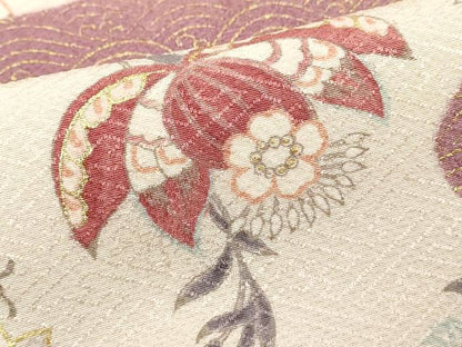 平和屋着物■訪問着　エ霞花蝶文　金彩　正絹　逸品　DABE7794cd