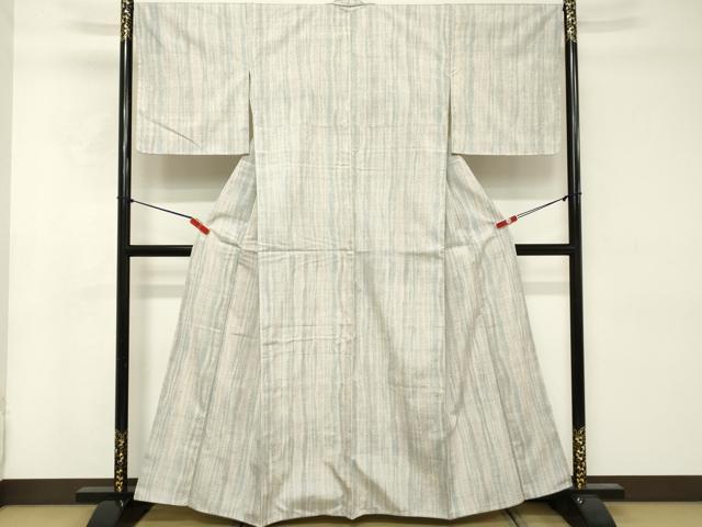平和屋着物■上質な紬　間道　正絹　逸品　DABE7801cd