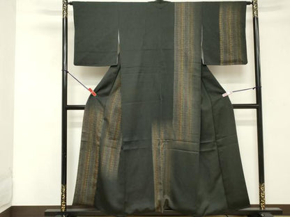 平和屋着物■訪問着　菱間道　正絹　逸品　DABE7819cd