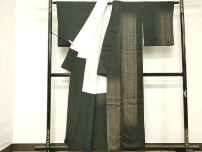平和屋着物■訪問着　菱間道　正絹　逸品　DABE7819cd
