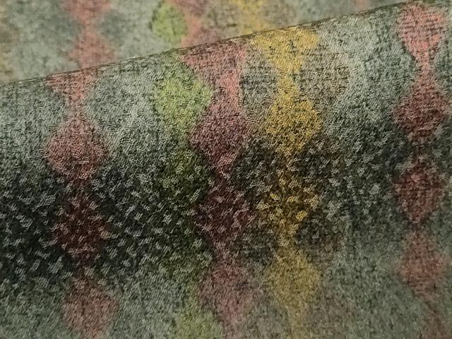 平和屋着物■訪問着　菱間道　正絹　逸品　DABE7819cd