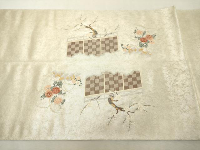 平和屋着物◎六通柄袋帯 王朝優雅 正絹 逸品 DABE7837cd