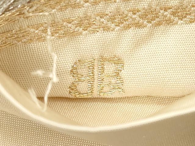 平和屋着物◎西陣 服部織物謹製 六通柄袋帯 亀甲文 金銀糸 正絹 逸品 DABE7876cd
