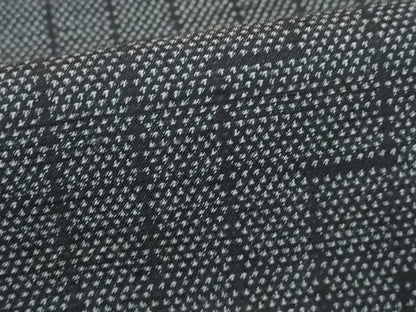 平和屋着物■上質な紬 幾何学文 正絹 逸品 未使用 DABE7886cd