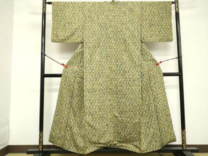 平和屋着物■上質な小紋 霞文 正絹 逸品 DABE7894cd